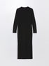 LC Waikiki Crew Neck Women's Knitted Dress